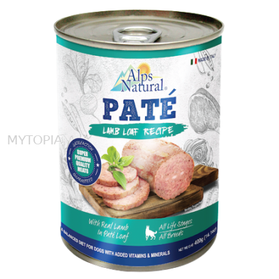 ALPS NATURAL PATE LOAF LAMB 400G