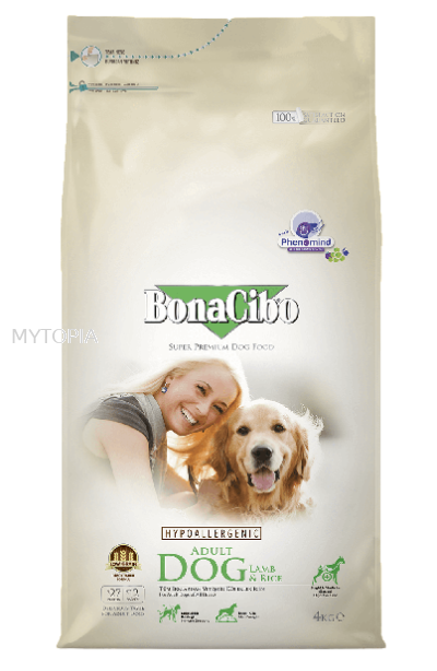 BONACIBO DOG LAMB & RICE 4KG