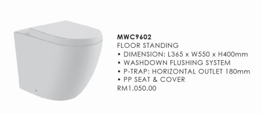 Toilet Bowl : MWC9602