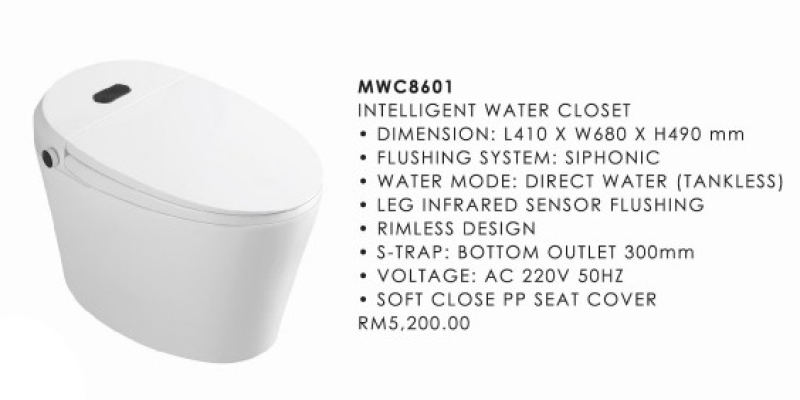 Toilet Bowl : MWC8601