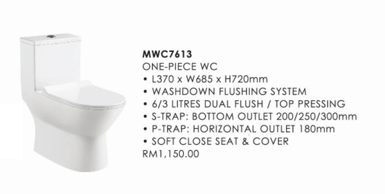 Toilet Bowl : MWC7606