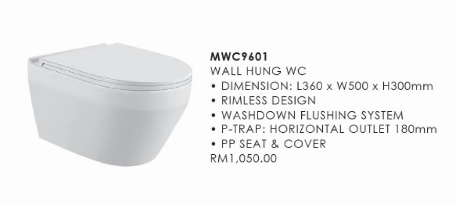 Toilet Bowl : MWC9601