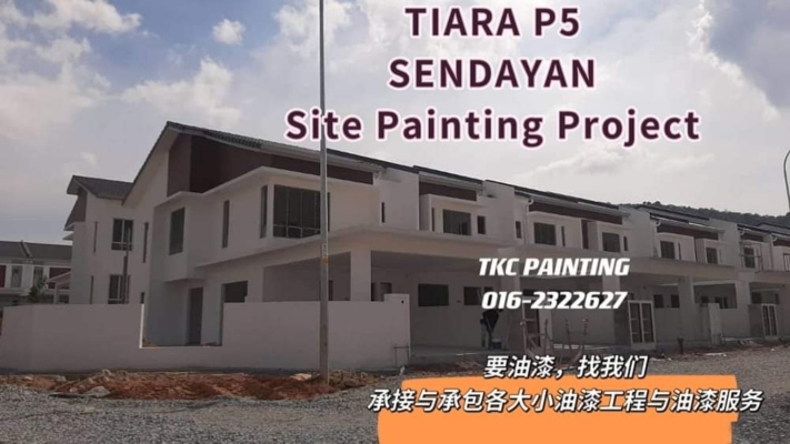 Site Painting Project at Tiara P5 .Hijayu