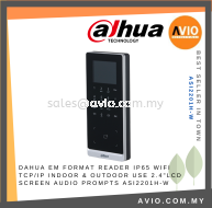 Dahua IP65 Outdoor Wifi WI-FI Door Access Fingerprint MF Mifare Password Keypad Reader Terminal 2.4LCD Screen ASI2201H-W