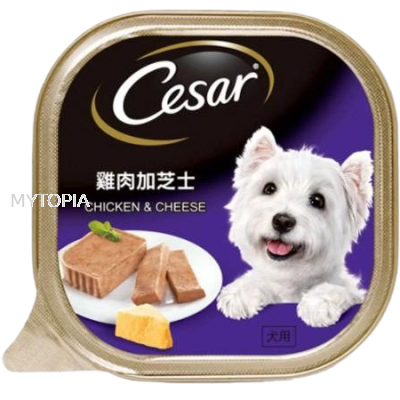 CESAR CHICKEN & CHEESE 100G