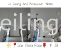 Cornices Ceiling #Jb area Eco Flora Rose ,included Wiring Job and Led Downlight  Cornices Ceiling Design #Eco Flora Ros #Jb