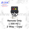 Remote Only (330HZ) 2 Way - Copy REMOTE CONTROL ACCESSORIES PART Auto Gate Accessories