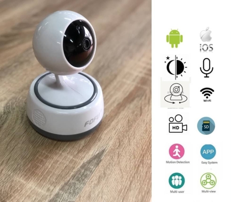 WIRELESS IP CAMERA 360 DEGREE (6 MEGAPIXEL )