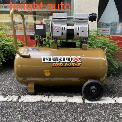 Eurox EAW5060G / EAX5060 60L 0.75hp Silent Oil Less/Free Air Compressor IDB0251 ID33000-GOLD