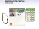 354SH SINGLE HOOK ( 5PCS PER PKT) 0564 Double Hook Fishing Hook