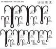 1095 TREBLE HOOK (TINT) 3095 Double Hook Fishing Hook