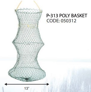 P-313 POLY BASKET (DIAMETER 13 INCH) 050312