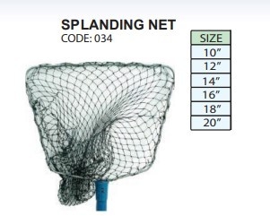 SPLANDING NET ( SIZE 10 12 14 16 18 20 INCH) 034