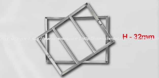 Aluminium Mosaic Manhole Frame Building Materials