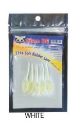 3746 SD SOFT RUBBER LURE (6CM) (5 PCS PER PKT) (WHITE) 3746