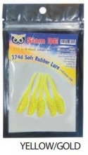 3746 SD SOFT RUBBER LURE (6CM) (5 PCS PER PKT)(YELLOW GOLD) 3746