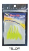 3746 SD SOFT RUBBER LURE (6CM) (5 PCS PER PKT) (YELLOW) 3746 Rubber Lure & Jig Head Fishing Accessories