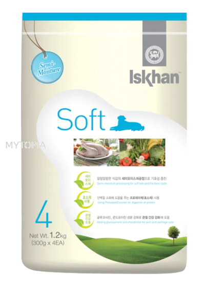 ISKHAN SOFT *SEMI MOISTURE CHICKEN 1.2KG