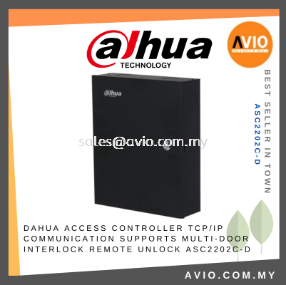 Dahua Door Access Controller TCP/IP Wiegand Communication Multi Door Interlock Anti Pass Back Remote Unlock ASC2202C-D