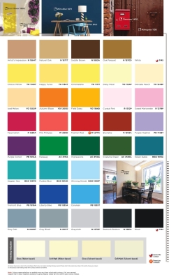 Nippon Paint Colour Card Gallery
