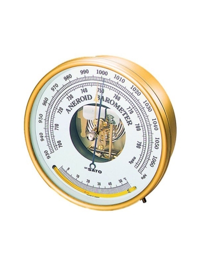 SATO - ANEROID BAROMETER WITH THERMOMETER (7610-20)