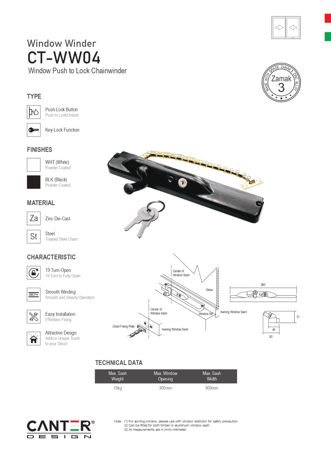 Canter Design TECA Catalogue 132 Teca Locks Deadbolt Lock / Door Lock / Digital Lock / Smart Lock  Catalog & Brochure