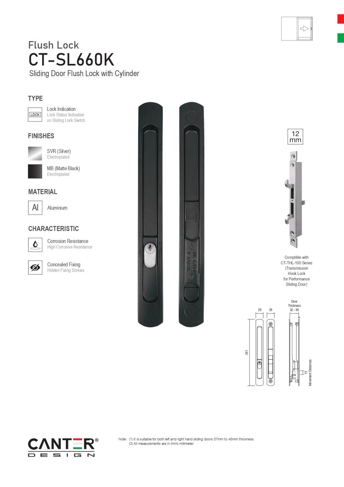 Canter Design TECA Catalogue 092 Teca Locks Deadbolt Lock / Door Lock / Digital Lock / Smart Lock  Catalog & Brochure