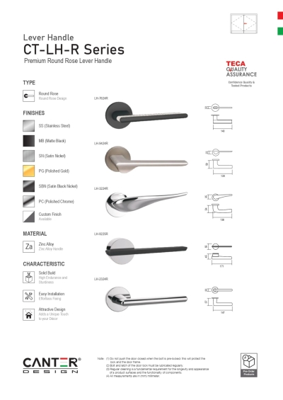 Canter Design TECA Catalogue 031