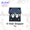 4 Hole Stopper - Big STOPPER ACCESSORIES PART Auto Gate Accessories