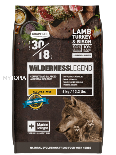 WILDERNESS ALL STAGE LAMB, TURKEY & BISON 6KG