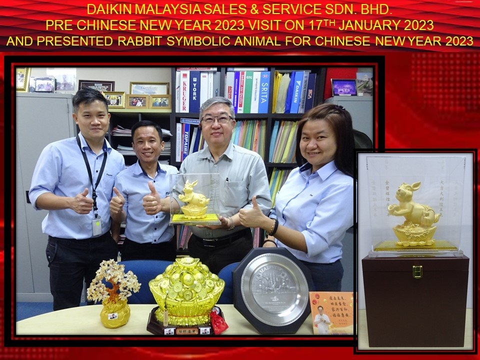 DAIKIN MALAYSIA SALES & SERVICE SDN. BHD. Spare Part Division Visit On 17-1-2023