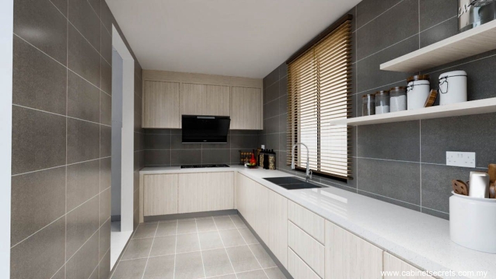 Kitchen Cabinet Sample Reference In Puchong Bandar Kinrara