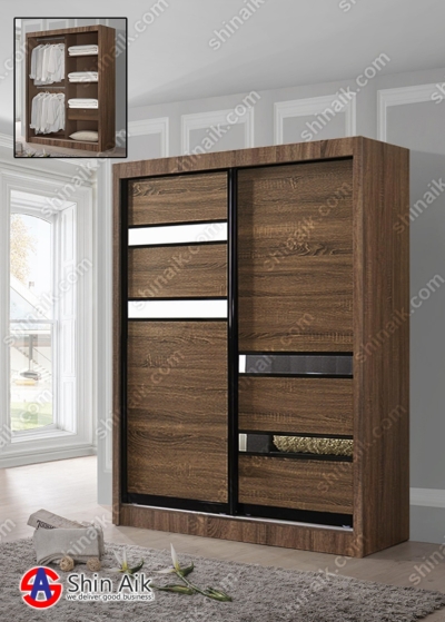 WR9967 (5'x6'ft) Sliding Door Wardrobe