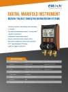 Digital Manifold Elitech MS1000 Heating, Ventilation, Air-condition, Refrigeration HVAC/R 