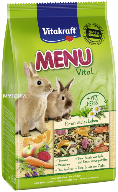 VITAKRAFT MENU VITAL RABBIT 1KG