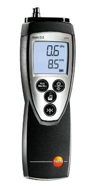 TESTO 512 DIFFERENTIAL PRESSURE METER FOR 0...200 hPa