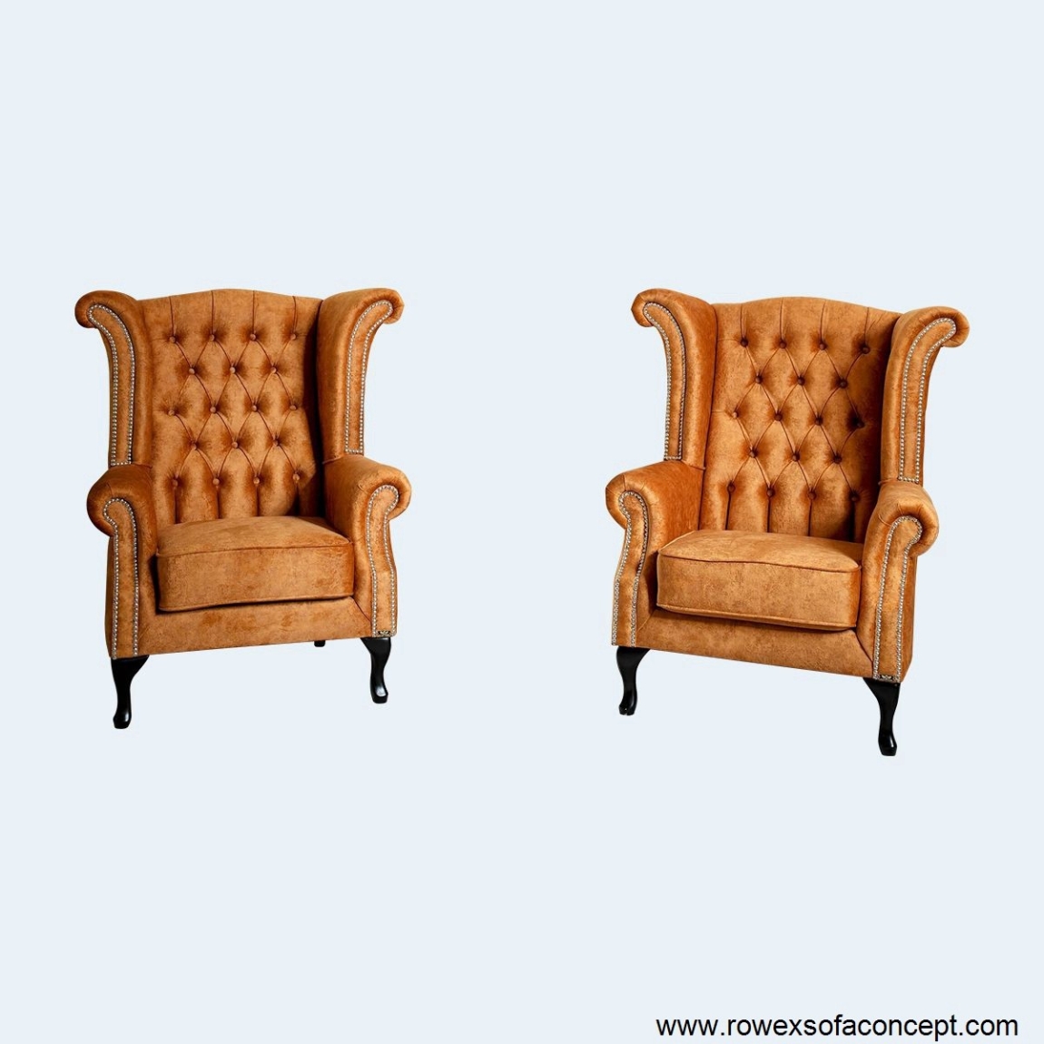 Rowex Wing Chair - 006 	Kerusi Sayap Perabot Sofa Carta Pilihan Warna Corak