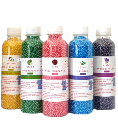 LOVE & CARE CAT LITTER DEODORIZING BEADS 250ML