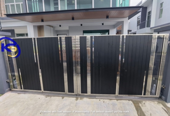 GATE DESIGN - TAMAN TUN AMINAH JOHOR BAHRU