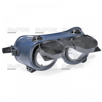 Dual Lift Front Welding Goggle  With Shade  5Lens