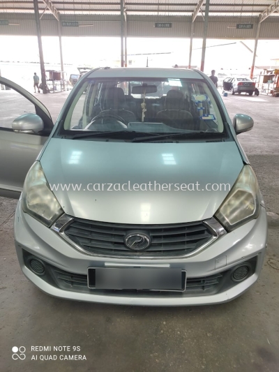 PERODUA MYVI STEERING WHEEL REPLACE LEATHER 