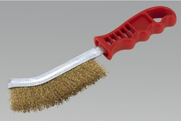 PVC Handle Hand Wire Brush (Metal)