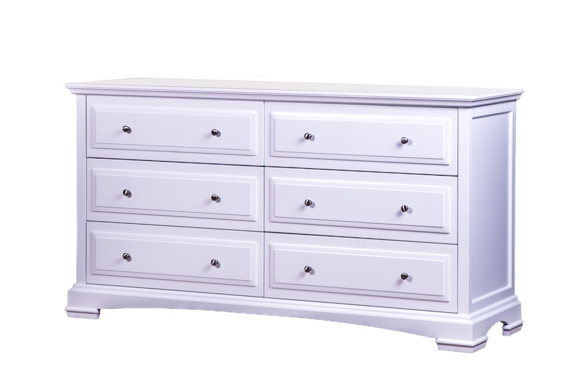 Czar 6 Drawer Dresser Laci Dada Perabot Carta Pilihan Warna Corak