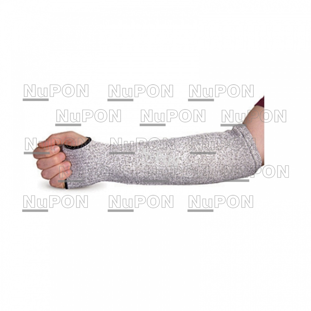 Grey Cut Resistant Arm Sleeve