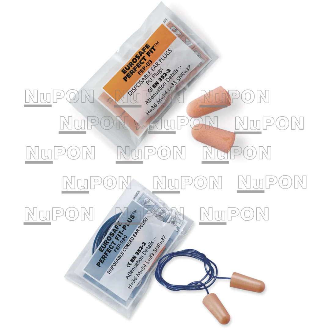 DISPOSABLE FOAM EARPLUGS 