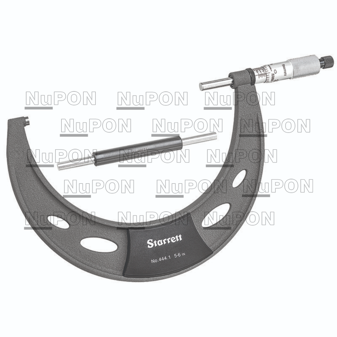 STARRETT T444.1XRL-6 Outside Micrometer