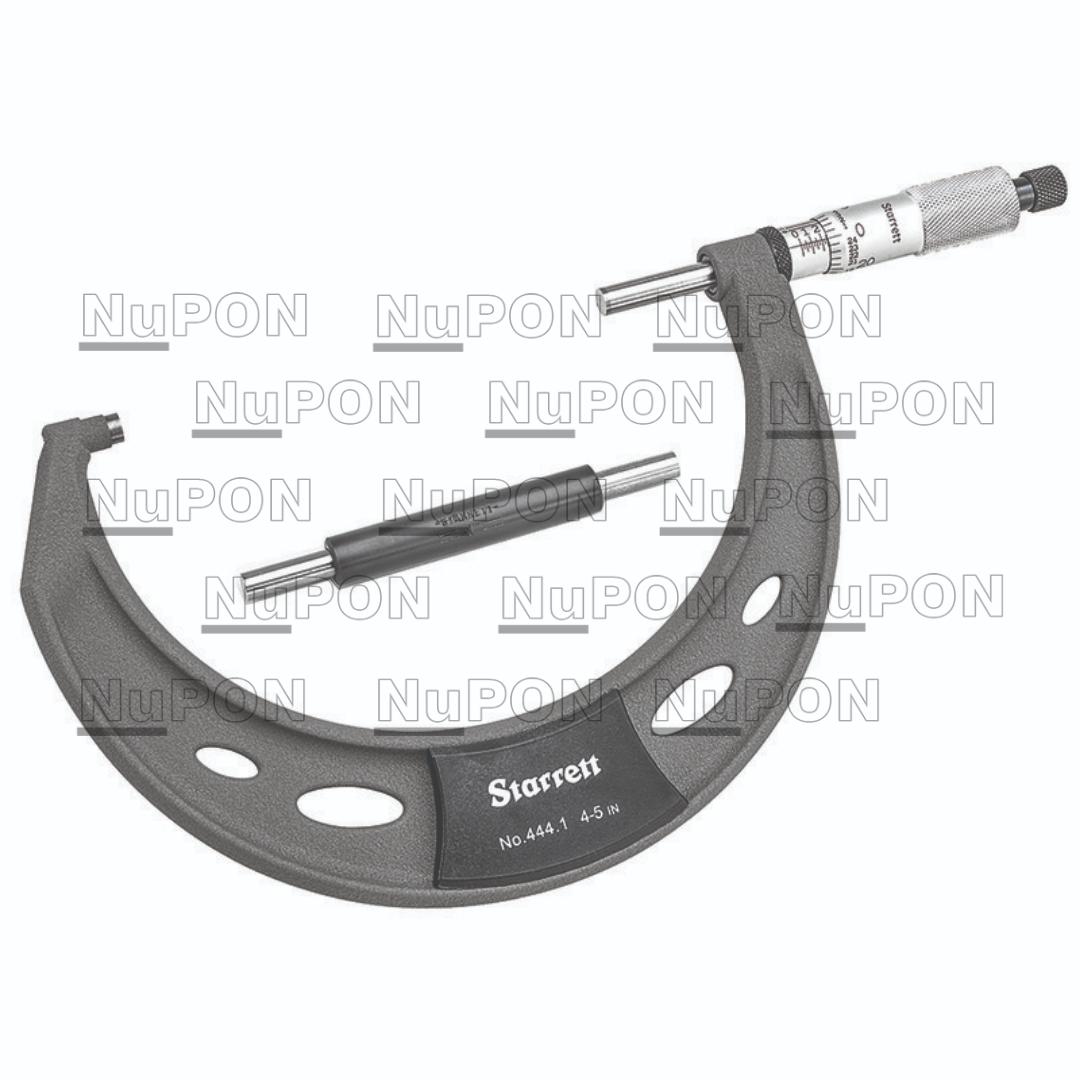 STARRETT T444.1XRL-5 Outside Micrometer