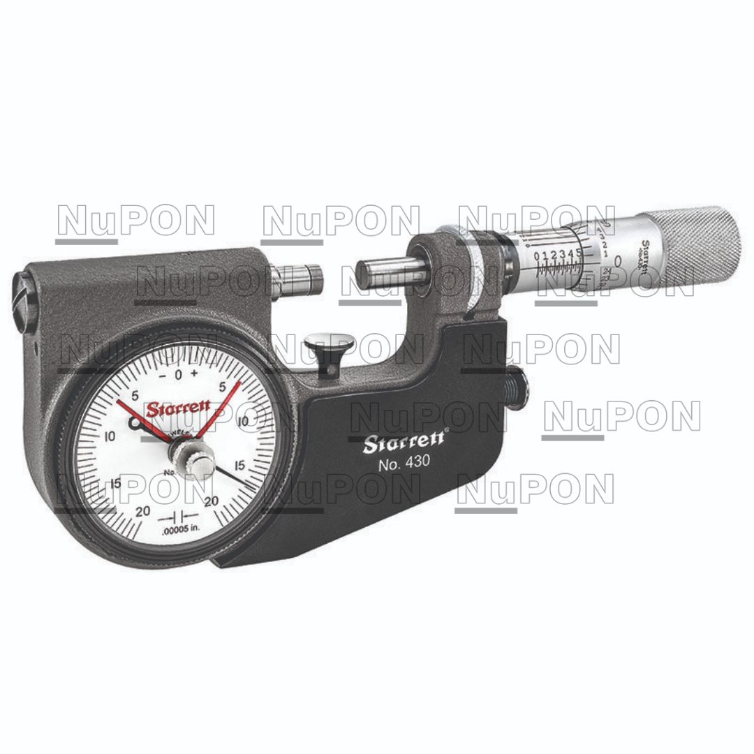 STARRETT 430XLZ-1 Indicating Micrometer