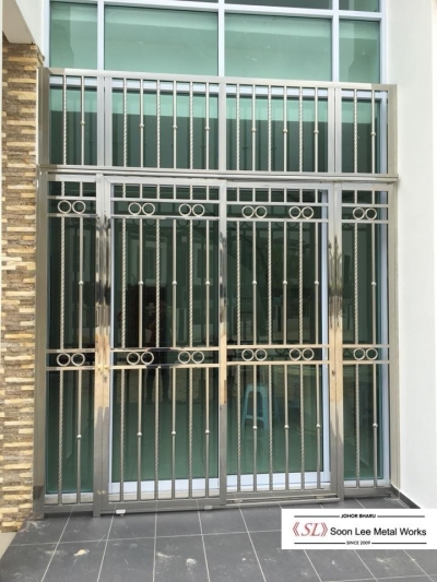 Stainless Steel Door Grille