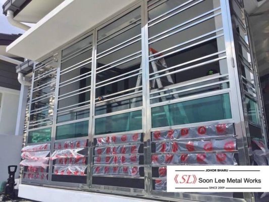 Stainless Steel Door Grille